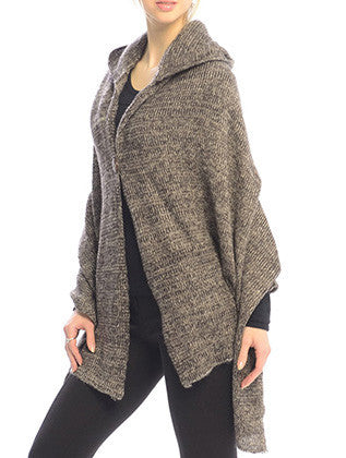 SCARF   HOODED  JTF99240BRO - Scarvesnthangs
 - 3