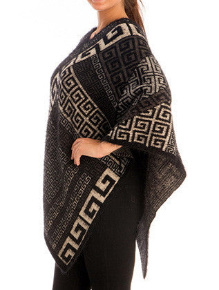 SCARF   SOFT FRINGE YARN  JTF99246BLK - Scarvesnthangs
 - 3