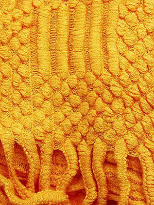 SCARF   KNITTED  JTF9933YEW - Scarvesnthangs
 - 3