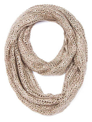 SCARF   KNITTED  JTF99493BEG