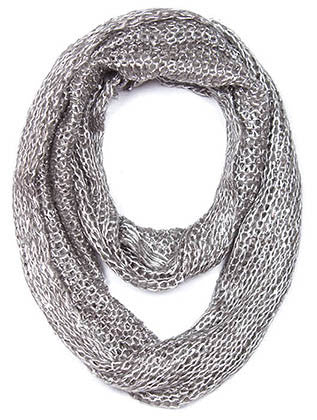 SCARF   KNITTED  JTF99493GRY
