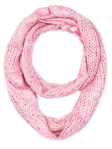 SCARF   KNITTED  JTF99493PNK - Scarvesnthangs
 - 2