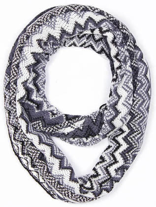SCARF   KNITTED  JTF995012BKW