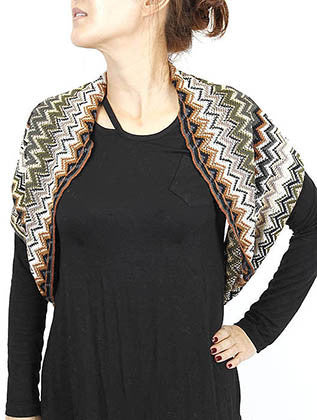 SCARF   KNITTED  JTF995012BRO - Scarvesnthangs
 - 3