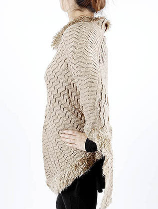 SCARF   METALLIC THREAD ACCENT  JTF9962BRO - Scarvesnthangs
 - 3