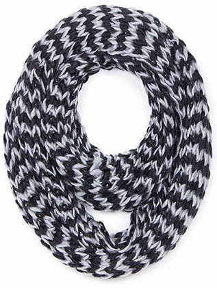 SCARF   KNITTED  JTF99834GRY - Scarvesnthangs
 - 1