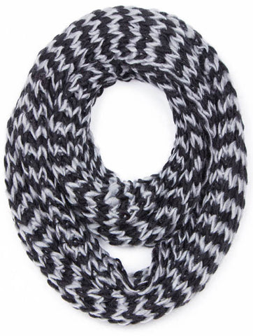 SCARF   KNITTED  JTF99834GRY - Scarvesnthangs
 - 2