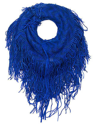 SCARF   KNITTED  JTF99852BLU
