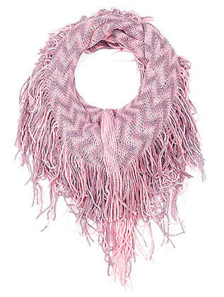 SCARF   KNITTED  JTF99852PNK