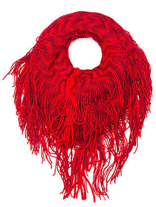 SCARF   KNITTED  JTF99852RED