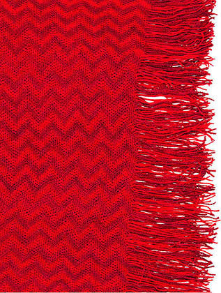 SCARF   KNITTED  JTF99852RED - Scarvesnthangs
 - 3