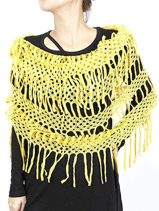 SCARF   KINTTED  JTF99862YEW - Scarvesnthangs
 - 3
