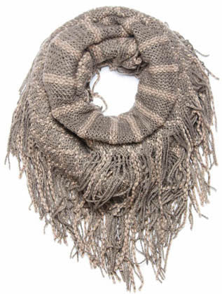 SCARF   KNITTED  JTF99866BRO