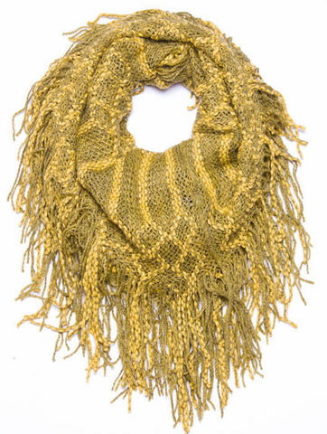 SCARF   KNITTED  JTF99866YEW - Scarvesnthangs
 - 2