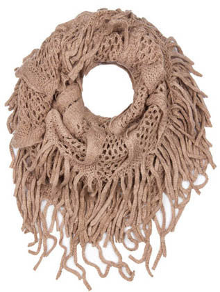 SCARF   KNITTED  JTF99867BRO