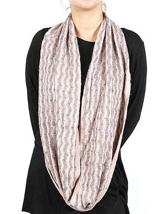 SCARF   KNITTED  JTF99873PNK - Scarvesnthangs
 - 3