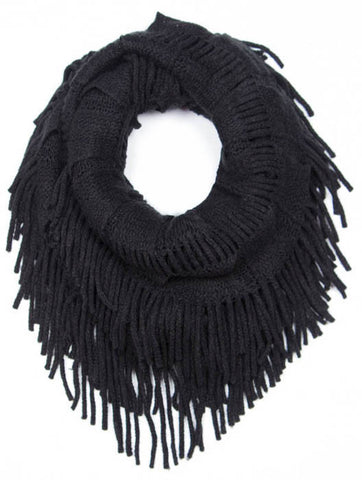 SCARF   INFINITY KNIT  JTF99877BLK - Scarvesnthangs
 - 2