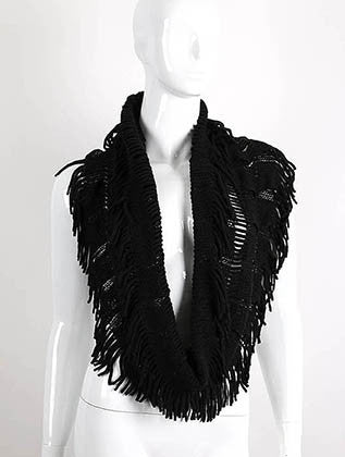 SCARF   INFINITY KNIT  JTF99877BLK - Scarvesnthangs
 - 3