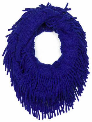 SCARF   INFINITY KNIT  JTF99877BLU