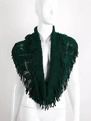 SCARF   INFINITY KNIT  JTF99877GRN - Scarvesnthangs
 - 3