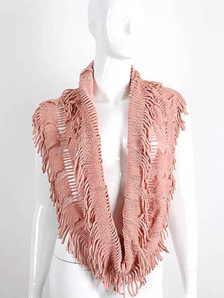 SCARF   INFINITY KNIT  JTF99877PNK - Scarvesnthangs
 - 3
