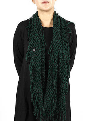 SCARF   KNITTED  JTF99881GRN - Scarvesnthangs
 - 3