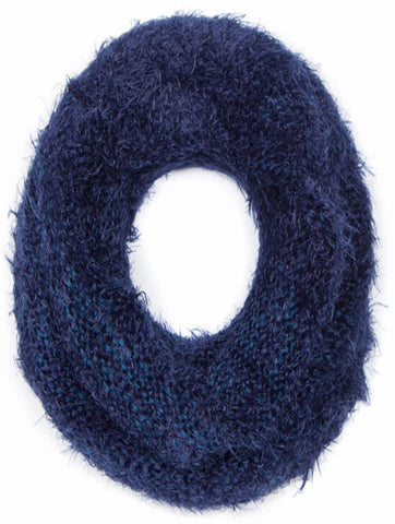 SCARF   FUR FEEL  JTF99888NVY - Scarvesnthangs
 - 2