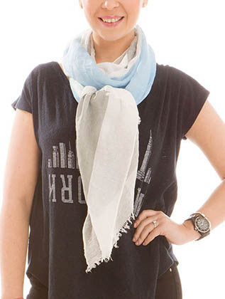 SCARF   PASTEL BLEND  JTF99937BLU - Scarvesnthangs
 - 3