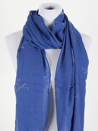 SCARF   OWL PRINT  JTF99953BLU