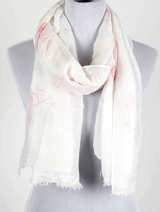 SCARF   OWL PRINT  JTF99953PNK - Scarvesnthangs
 - 1
