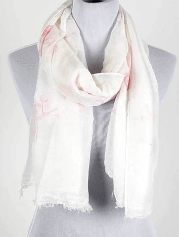 SCARF   OWL PRINT  JTF99953PNK - Scarvesnthangs
 - 2