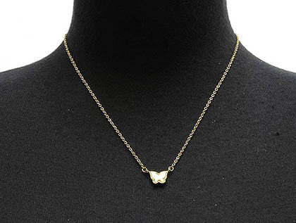 NECKLACE  JTN1002GDRED - Scarvesnthangs
 - 3