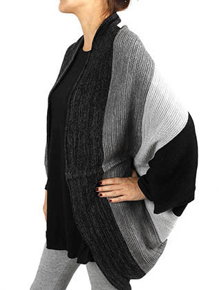 SCARF   KNIT  KHF0103BLK - Scarvesnthangs
 - 3