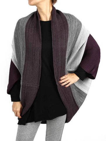 SCARF   KNIT  KHF0103GRY - Scarvesnthangs
 - 2