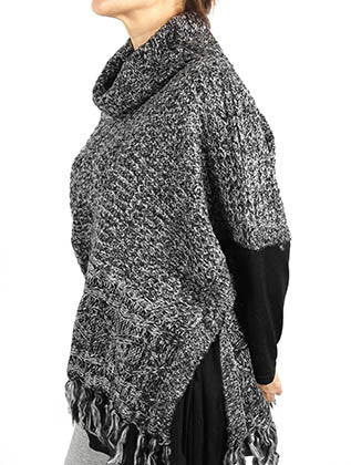 SCARF   KNIT  KHF0104BLK - Scarvesnthangs
 - 3