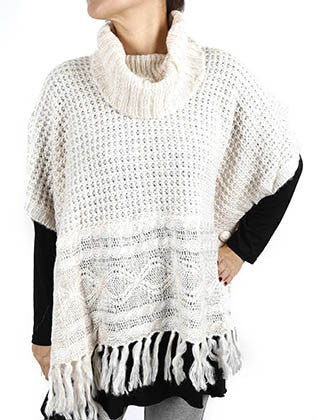 SCARF   KNIT  KHF0104IVY - Scarvesnthangs
 - 1