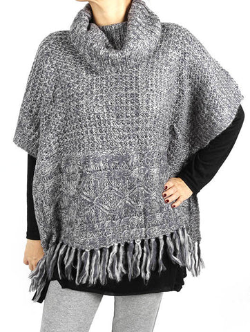 SCARF   KNIT  KHF0104NVY - Scarvesnthangs
 - 2