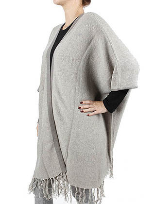 SCARF   KNITTED  KHF0110BEG - Scarvesnthangs
 - 3