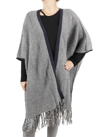 SCARF   KNITTED  KHF0110BKW - Scarvesnthangs
 - 2