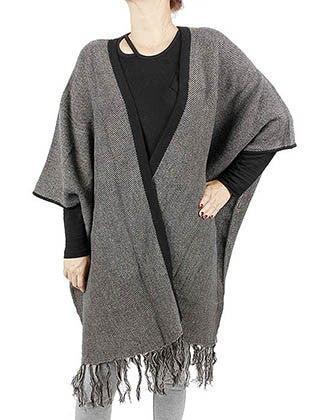 SCARF   KNITTED  KHF0110PUR - Scarvesnthangs
 - 1