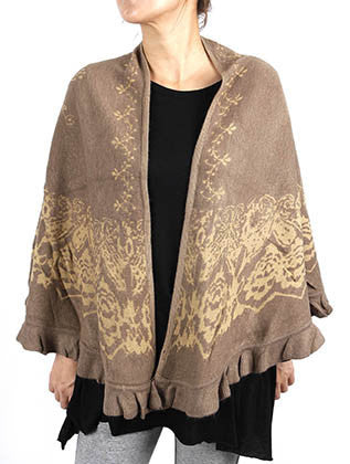SCARF   SHAWL  KHF99020BEG