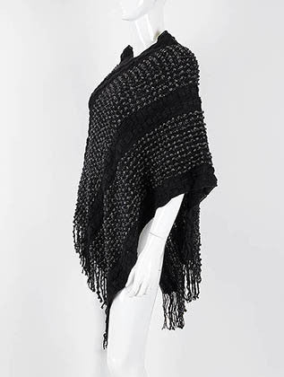 SCARF   HOODED  KHF991011BLK - Scarvesnthangs
 - 3