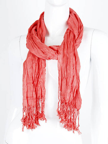 SCARF   SHEER  KHF9927COR - Scarvesnthangs
 - 2