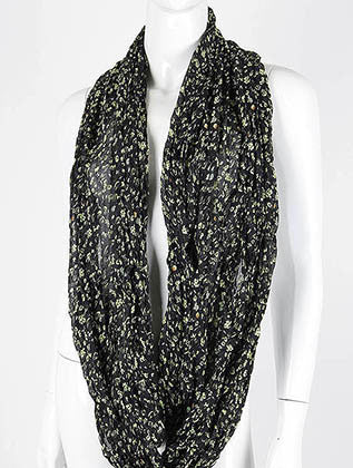 SCARF   CRINKLE  KHF99293BLK - Scarvesnthangs
 - 3