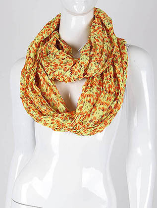 SCARF   CRINKLE  KHF99293YEW - Scarvesnthangs
 - 1