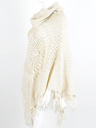 SCARF   TURTLE NECK  KHF99397CRM - Scarvesnthangs
 - 3