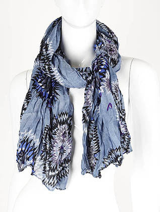 SCARF   PRINT  KHF99431BLU