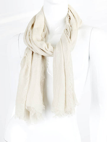 SCARF   SHEER  KHF99540BEG - Scarvesnthangs
 - 2