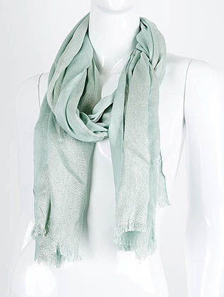 SCARF   METALLIC THREAD  KHF99552MIN - Scarvesnthangs
 - 1