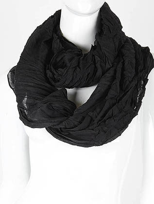 SCARF   CRINKLE  KHF996092EBLK